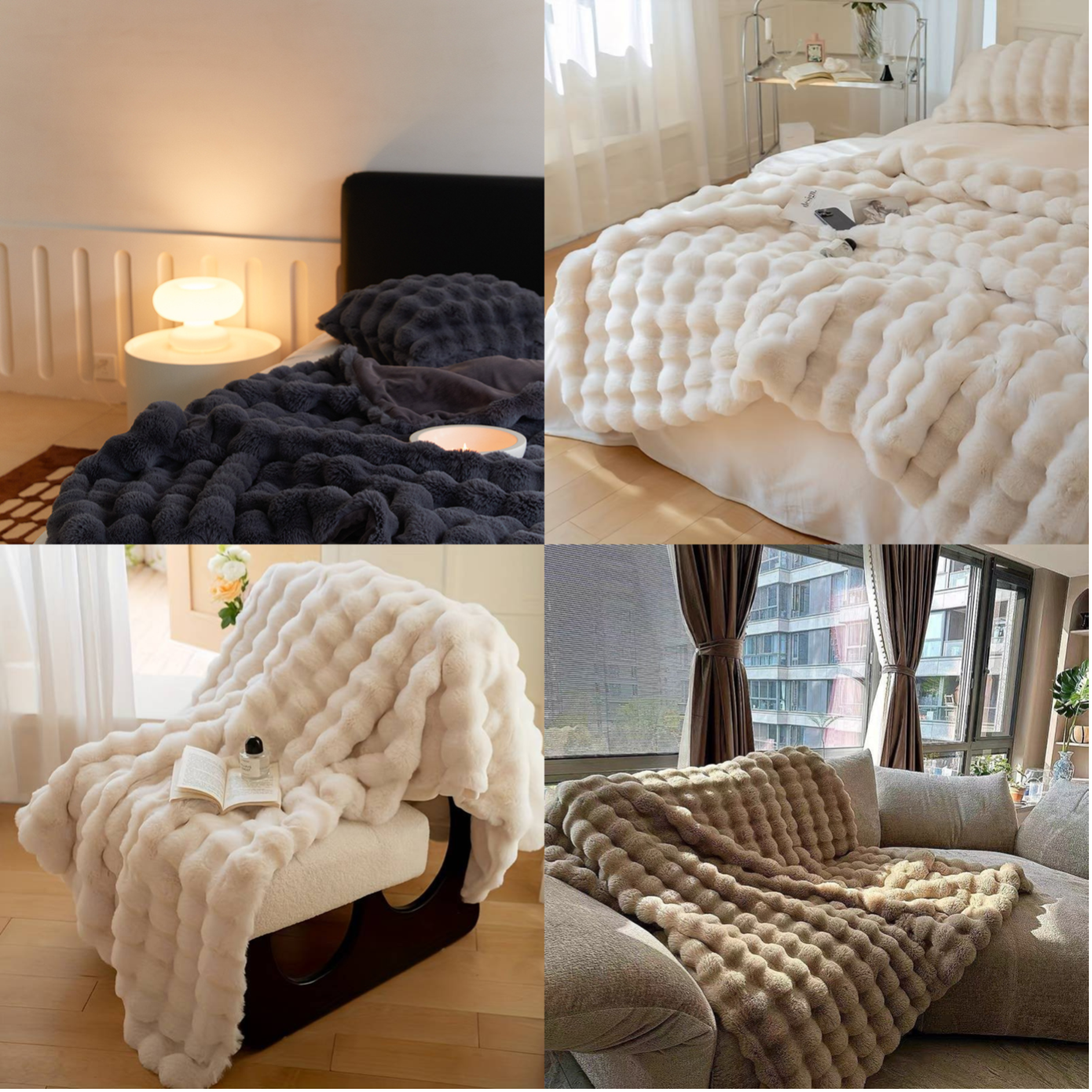 Bubble Blanket - Kuscheldecke